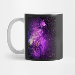 Galaxy, Galaxy print, Blue, Purple, Black, Stars print, Modern art, Wall art, Print, Minimalistic, Modern Mug